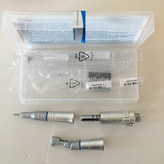 Kit de peça de mão de turbina de baixa velocidade dental para uso endo e polonês