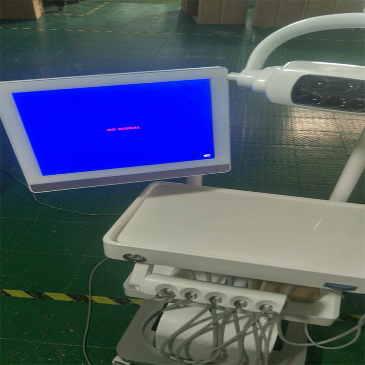 Monitor odontológico com câmera e suporte WIFI (VGA + VIDEO + USB)