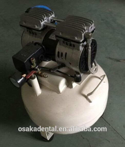 O óleo 90USD 30L silencioso livra com o compressor de ar dental principal de 550W