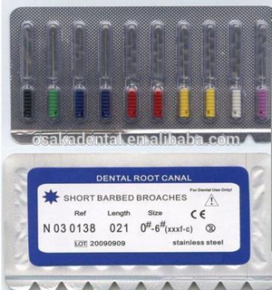 fabricante de suprimentos dentários limas endo dentárias VDW brochas farpadas brochas nervosas