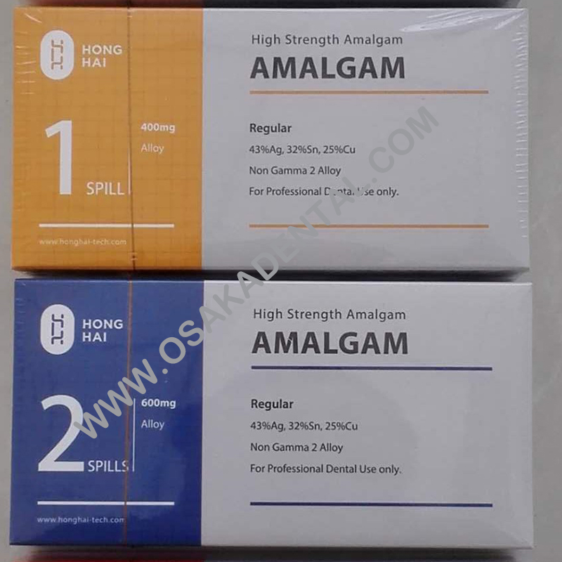 OSA-Capsule- 4 cápsulas de alta resistência dentais de amálgama Osakadental 1 Derramamento 200mg 400mg 600mg 800mg