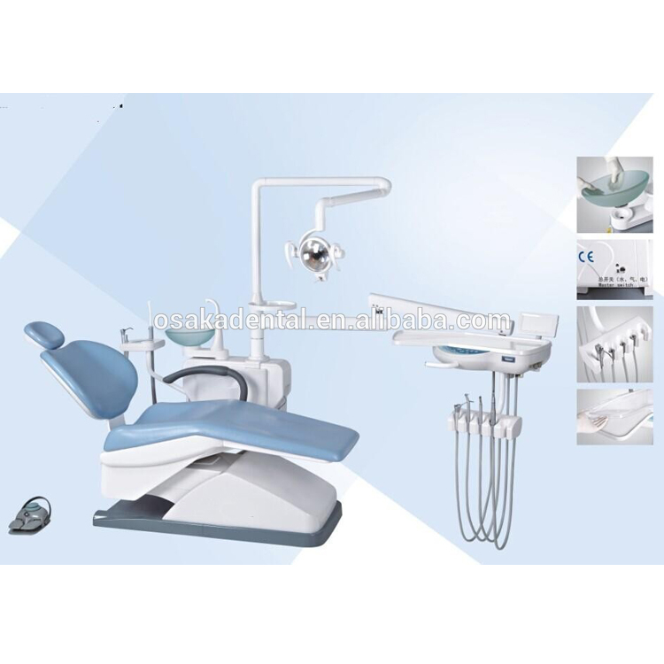 Unidade odontológica de cadeira odontológica barata, compressor de ar dental, equipamento dental OSA-N1