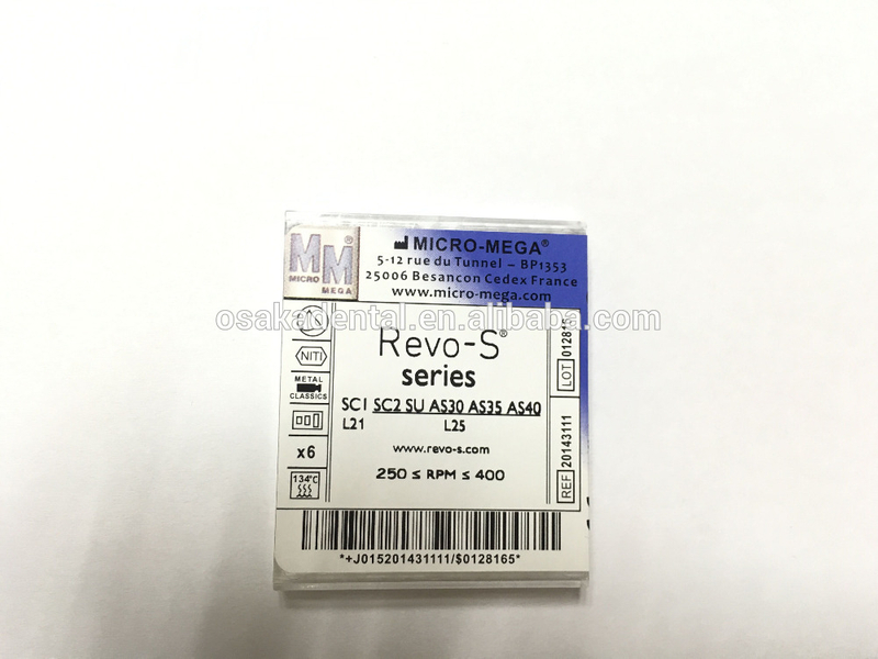 limas endodônticas dentárias de limas REVO-S