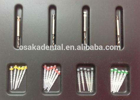 Poste econômico de fibra com brocas