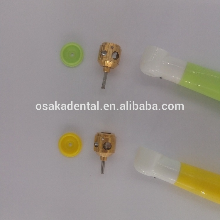 A peça de mão descartável dental de alta velocidade anti-infecção de 2 furos / 4 furos para paciente individual pode ser usada na unidade odontológica