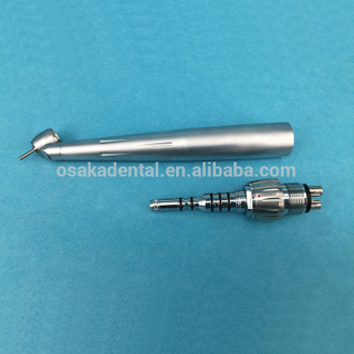 Fibra óptica 45 graus Handpiece cirúrgico dental com acoplamento