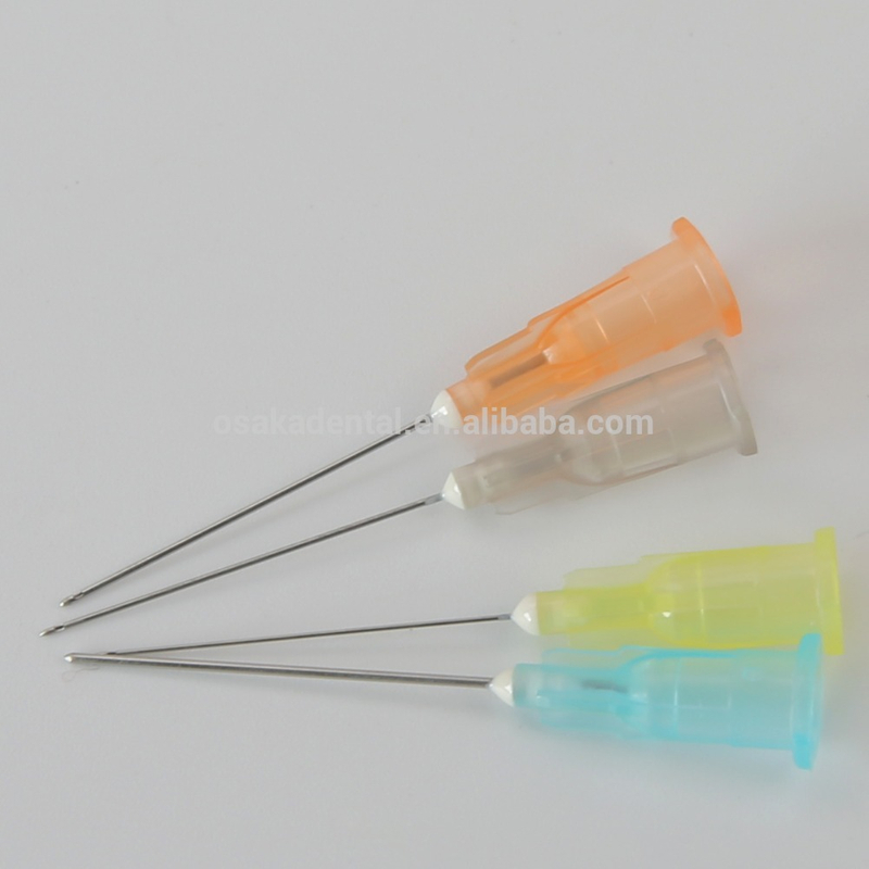 Agulha descartável da irrigação de Endo com tipo diferente