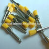 Escova de nylon para polimento dentário colorido com cabeça pequena