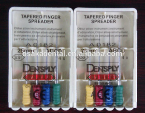 Espalhador de dedo cônico de Dentsply dental com CE / instrumento dental / limas rotativas dentais