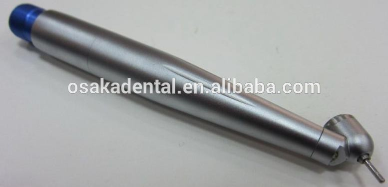 Turbina conduzida cirúrgica dental do handpiece do diodo emissor de luz de 45 graus com 2 furos ou 4 furos