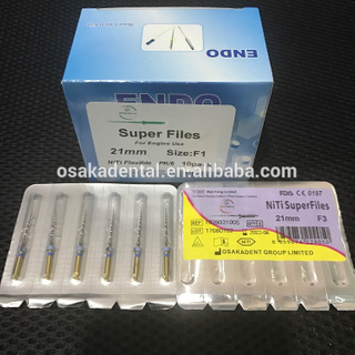 OSAKA DENTAL Supply NiTi Rotary Endodontic Endo Files / Materiais flexíveis / limas protaper dentárias / limas endo dentárias / limas rotativas