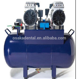 Um para três unidades odontológicas Compressor de ar sem óleo dental