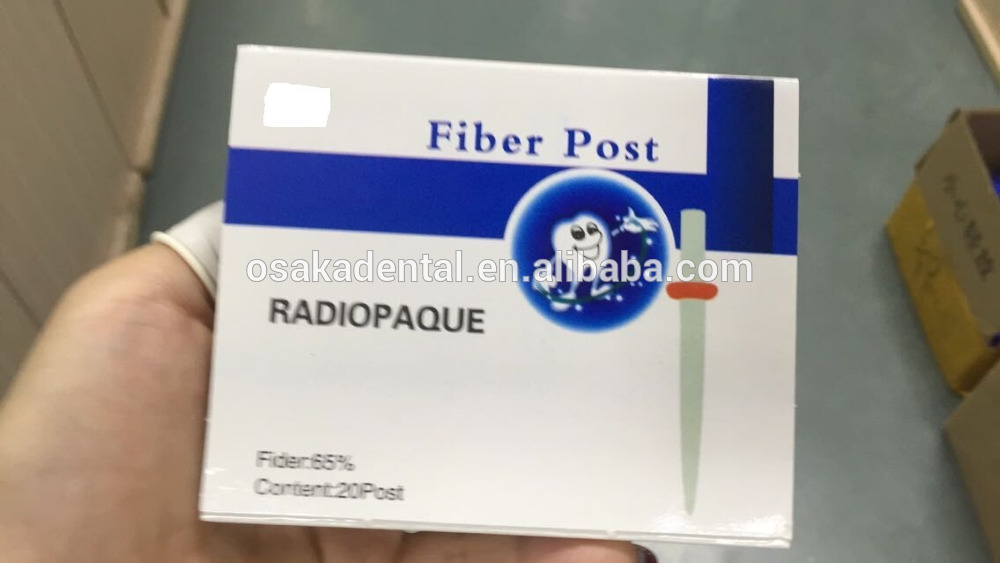 Poste econômico de fibra com brocas