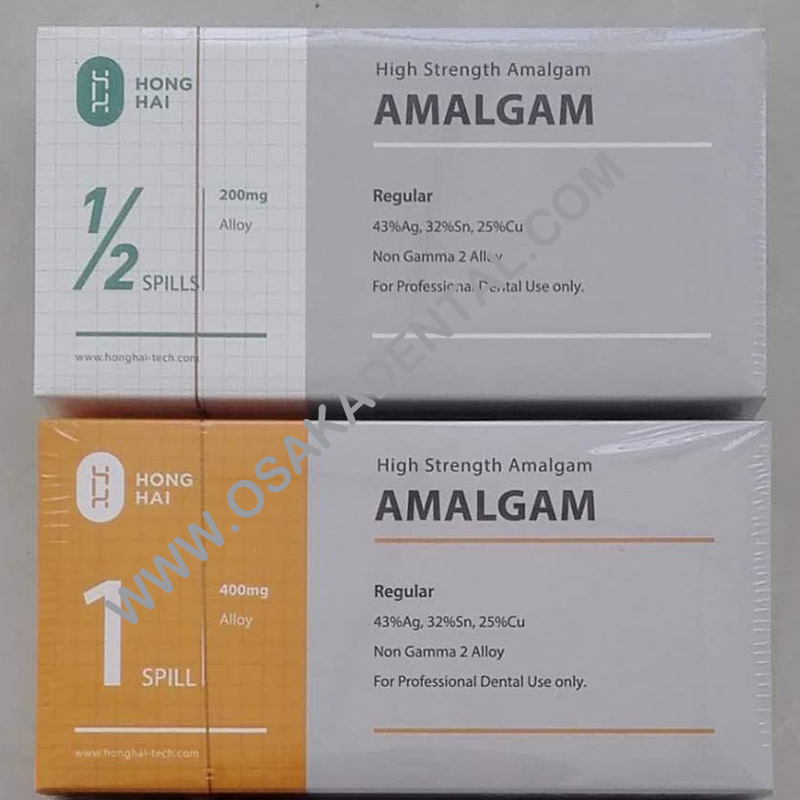 OSA-Capsule- 4 cápsulas de alta resistência dentais de amálgama Osakadental 1 Derramamento 200mg 400mg 600mg 800mg