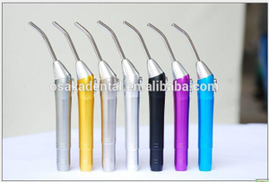 Equipamento dental da seringa de três vias dental colorida