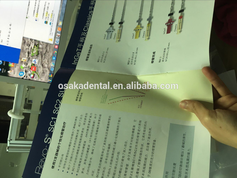 limas endodônticas dentárias de limas REVO-S