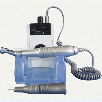 Micro motor portátil chargeble Inclui peça reta e contra ângulo E tipo
