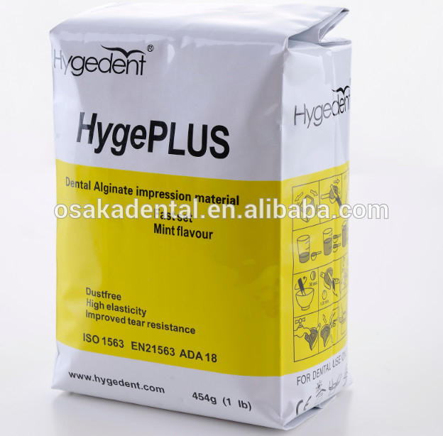 Materiais de Impressão de Alginate Dental com CE