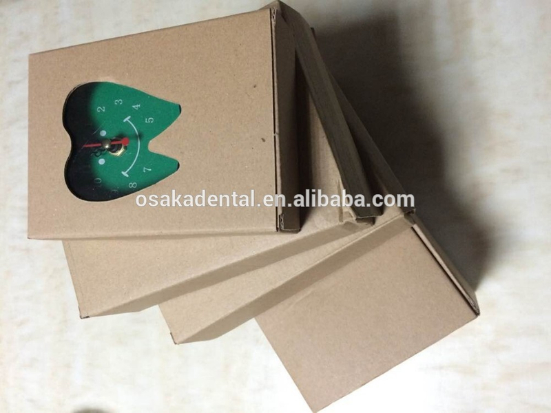 relógio dentado vermelho / para decoração odontológica / para presentes odontológicos / de produtos culturais odontológicos