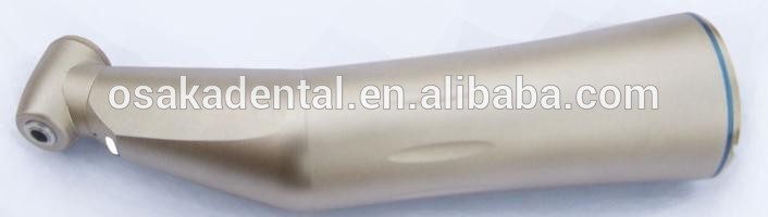 Peça de mão de baixa velocidade Titanium interna dental com fibra ótica