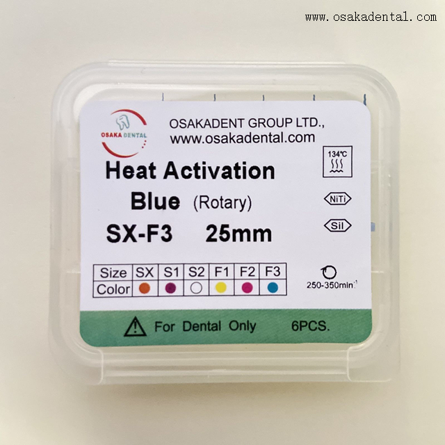 Ativação de calor Blue Nit Rotary Dental File Endodontic