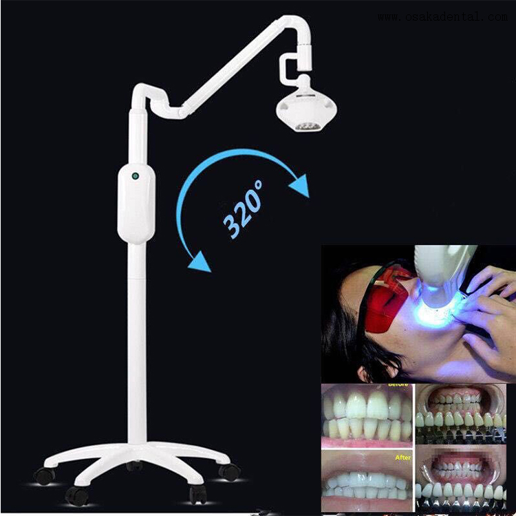 Restauração dentária móvel LED Lâmpada Whitening Unit