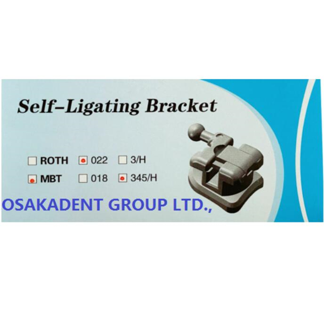 Bracket de metal ortod&ocirc;ntico dental ..