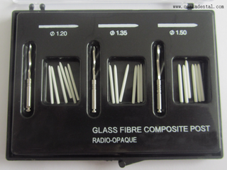 18pcs pós + 3pcs brocas de fibra de vidro branca