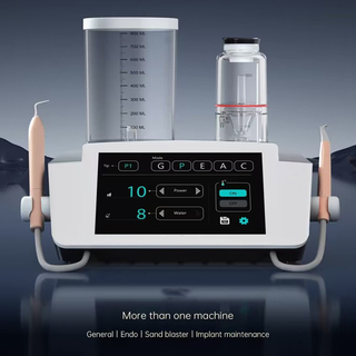 Raspador de ultrassom dentário e raspador de polimento a ar