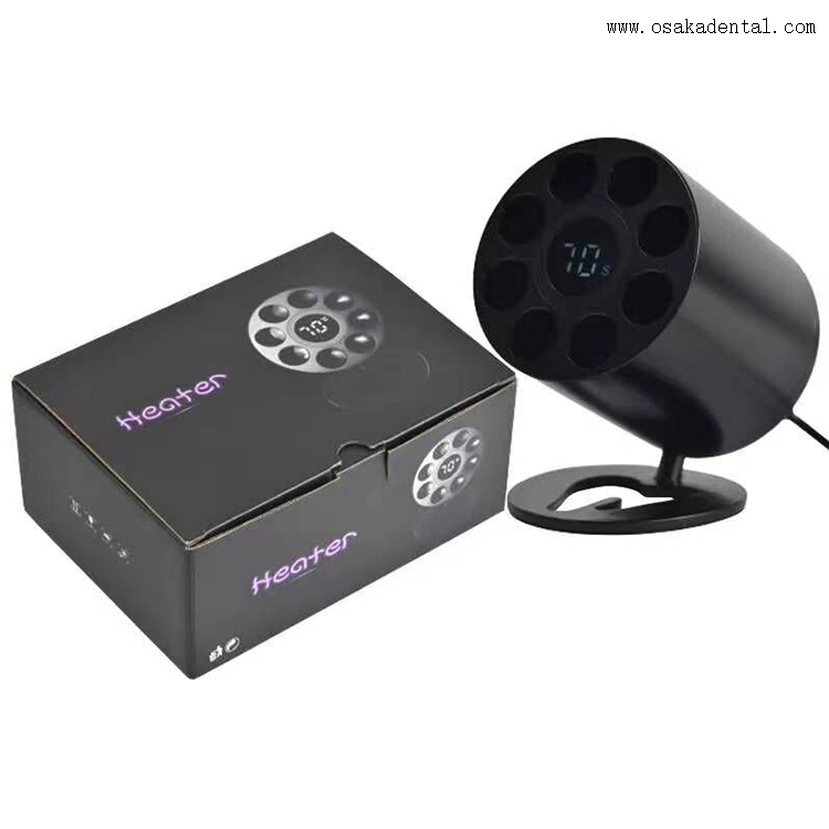Aquecedor de resina composta dentária para equipamentos odontológicos