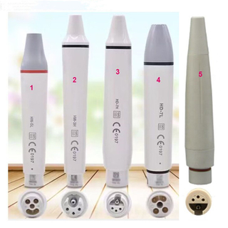 Uma peça de mão para raspador dentário com LED ou sem LED para diferentes raspadores