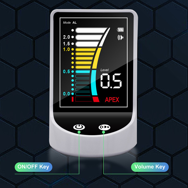 Localizador de &aacute;pice dent&aacute;rio com tela LCD de 24 polegadas.