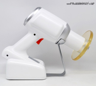 Unidade portátil de raio X de cor branca com folha de chumbo