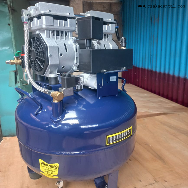 Fornecimento de compressor de ar 40L para duas unidades de cadeira odontológica