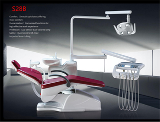 Unidade odontológica integrada multifuncional por atacado com controlador de pé cadeira odontológica com compressor de ar