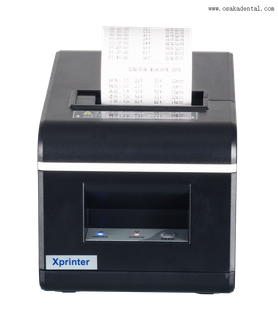 Máquina de lavar odontológica com impressora e máquina de limpeza dentária com impressora para produtos odontológicos de peça de mão