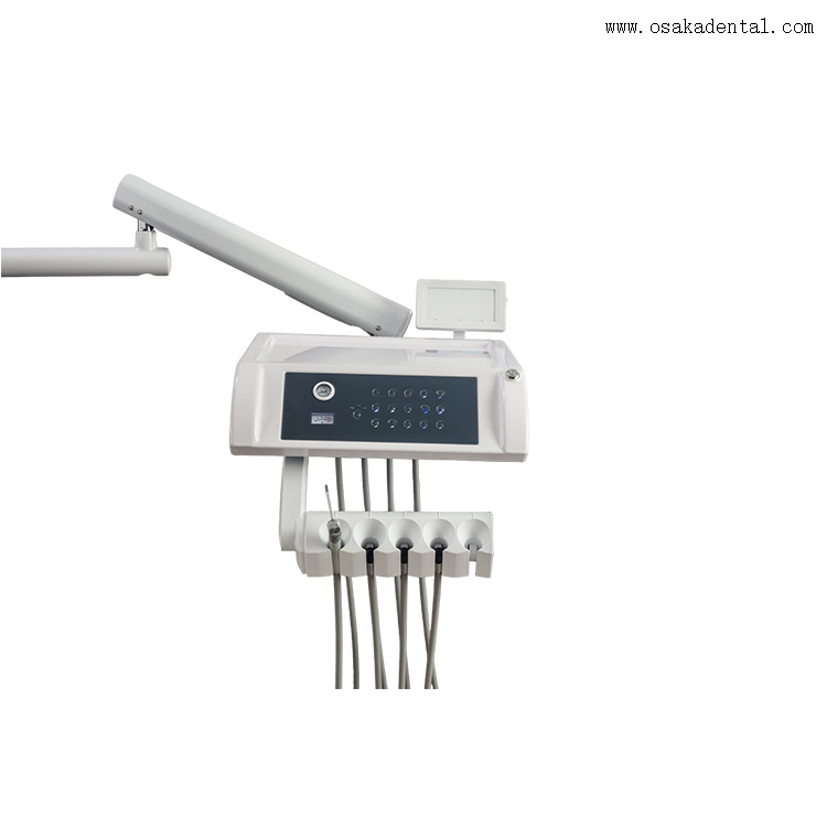 Novo tipo de unidade dentária multifuncional com pedal