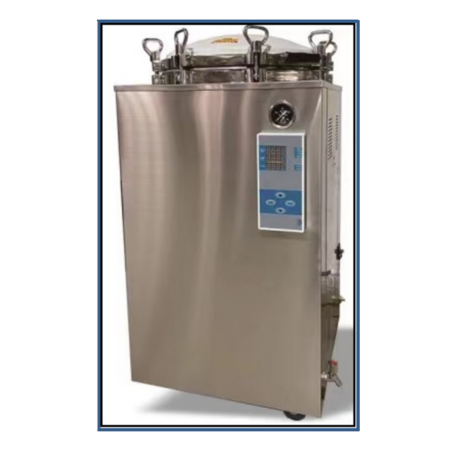 ESTERILIZADOR A VAPOR DE PRESS&Atilde;O VERTICAL 50L ou 100L