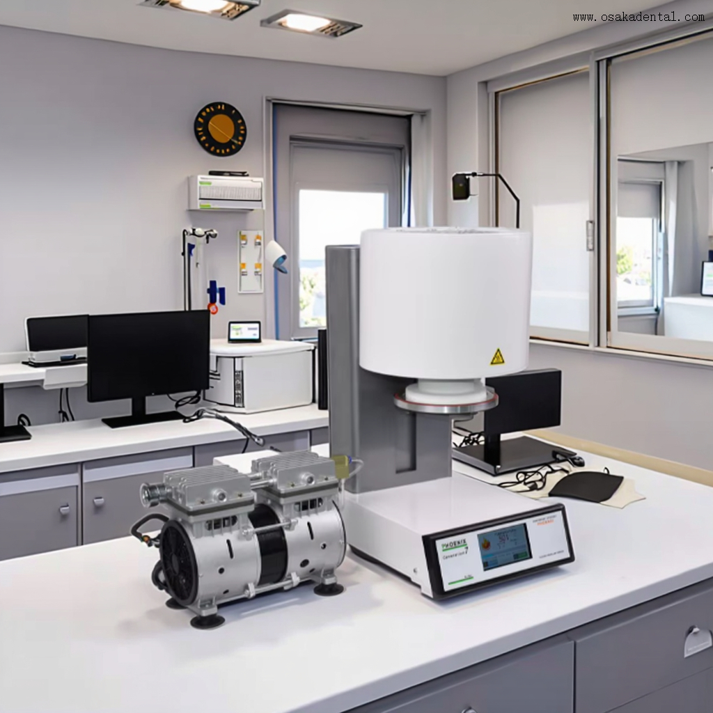 Forno de porcelana dentária de alta qualidade para uso em laboratório