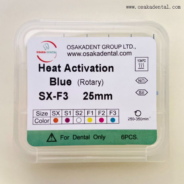 Arquivos Endodontic do grande atarraxamento azul termicamente ativado para endodontic dental