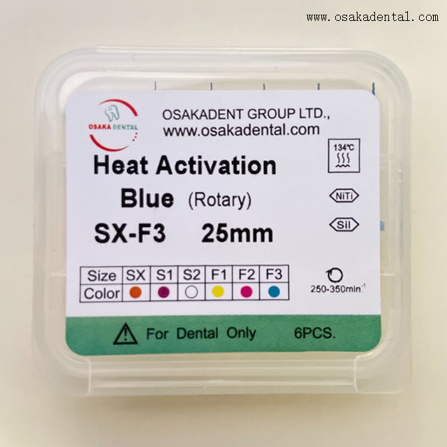 Arquivos Endodontic do grande atarraxamento azul termicamente ativado para endodontic dental