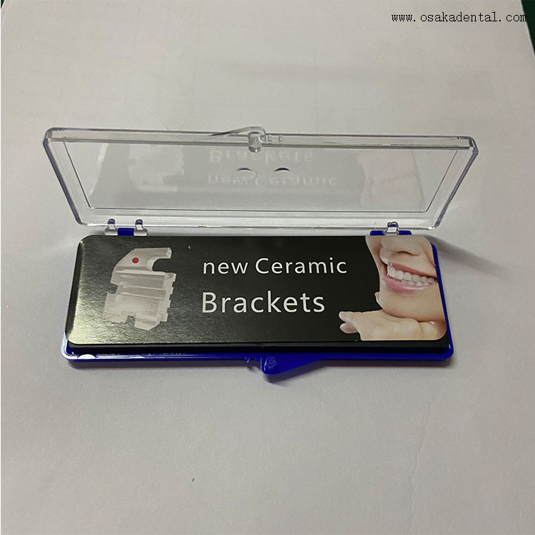 Suporte cerâmico ortodôntico econômico dental