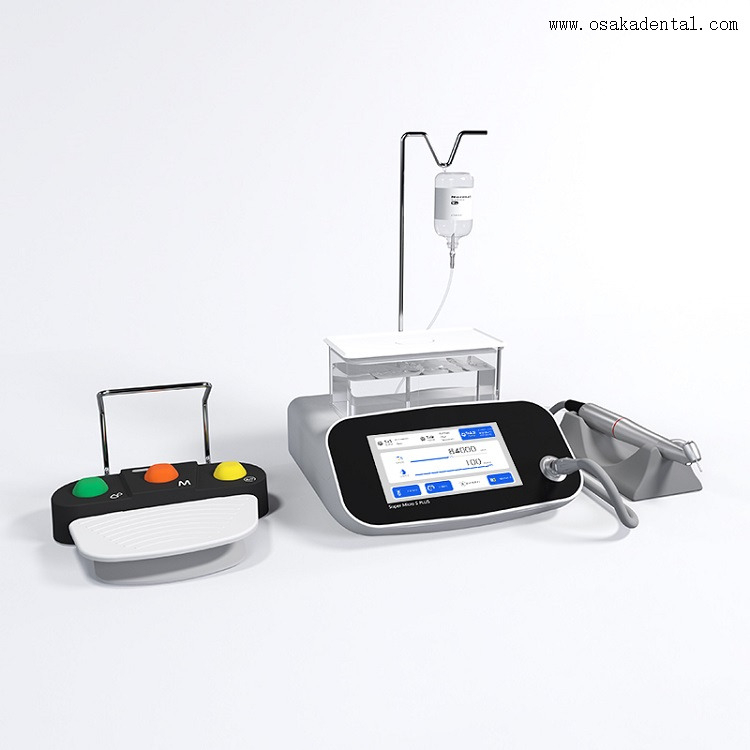 Motor elétrico sem escova dental sem necessidade de conexão com cadeira odontológica