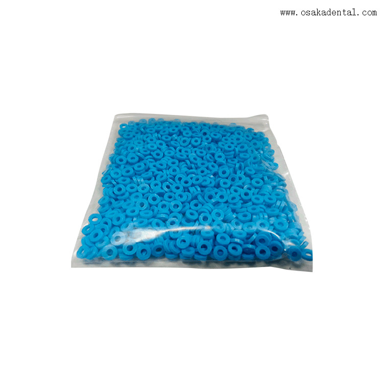 Separadores Elásticos de Dentes Ortodônticos Azul Posterior Grande