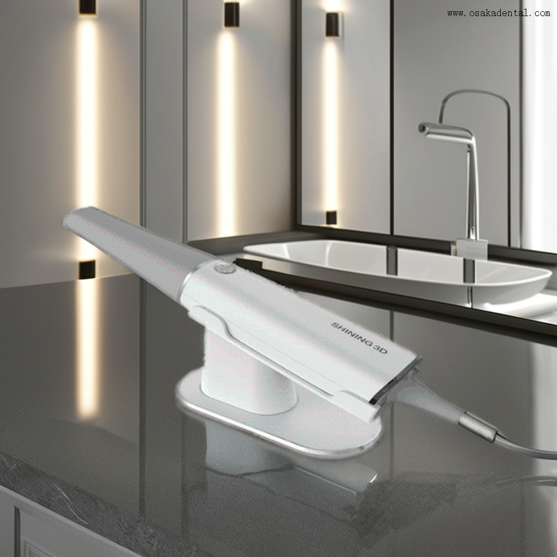 Scanner oral 3D brilhante para operação em laboratório dentário