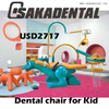 Unidade de cadeira odontológica infantil para crianças