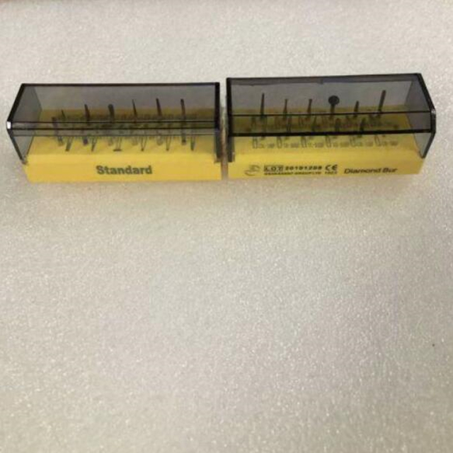 Kit de broca dent&aacute;ria FG Diamond。