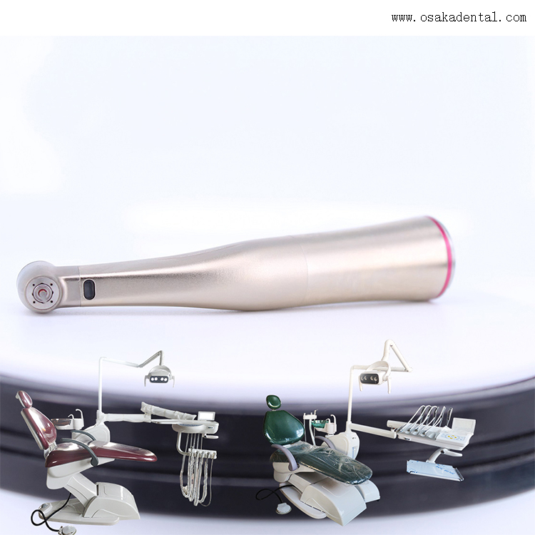 Ângulo de Contra Anel Red Dental Handpiece com 1: 5 Aument Contra Ângulo