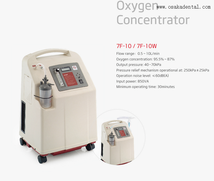 Máquina do concentrador de oxigênio