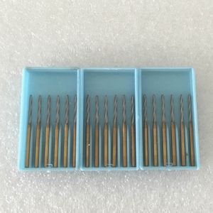 Broca dentária de carboneto dourado Zekrya